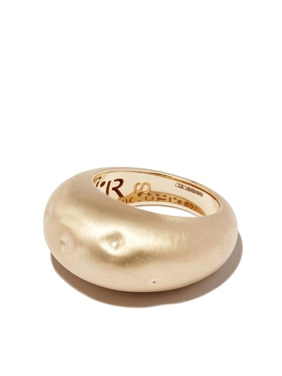 Shop Lauren Rubinski 14kt Yellow Gold Bubble Broken Ring
