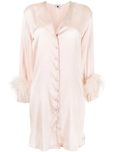 Shop Gilda & Pearl Camille Shirt Dress In Pink