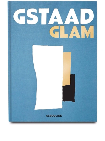 Assouline Gstaad Glam By Geoffrey Moore Coffee Table Book In Blue