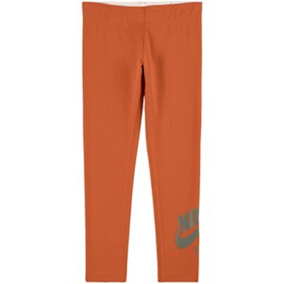 Nike Kids' Logo Leggings Orange