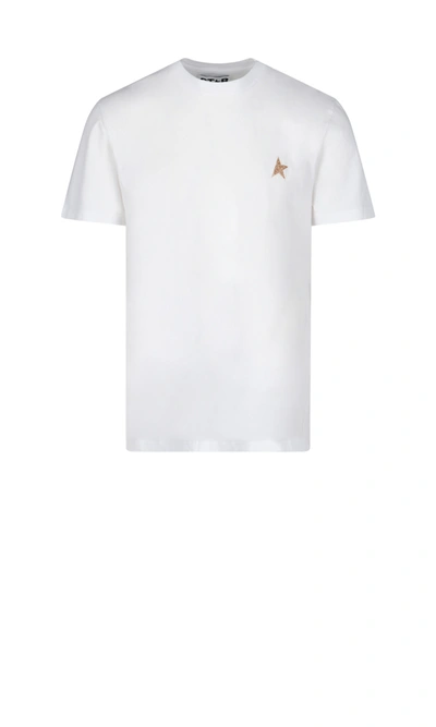 Shop Golden Goose 'star' T-shirt In White