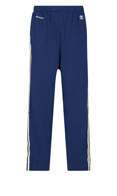 Shop Adidas X Wales Bonner 'wales Bonner 80s' Track Pants In Blue