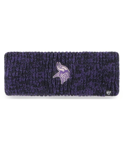 Shop 47 Brand Women's Purple Minnesota Vikings Team Meeko Headband