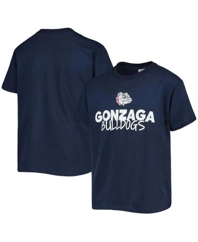 Shop Two Feet Ahead Big Boys And Girls Navy Gonzaga Bulldogs Team T-shirt