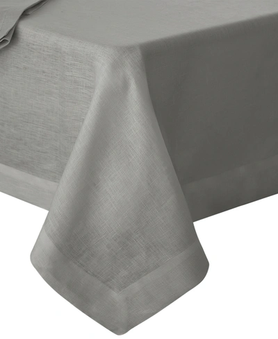 Shop Elrene La Classica 70" X 96" Tablecloth In Gray