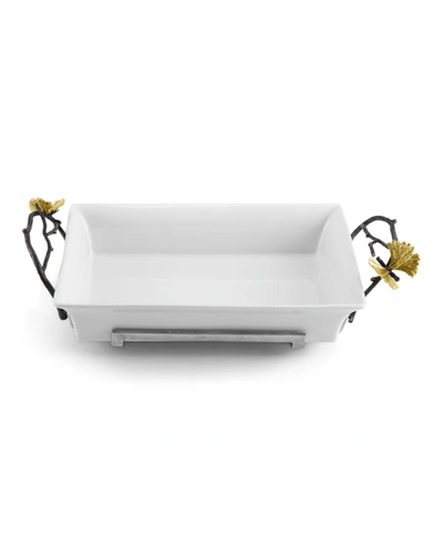 Michael Aram Butterfly Ginkgo Casserole In Gold- Tone
