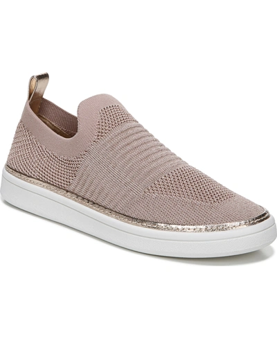 Shop Lifestride Navigate Slip-on Sneakers Women's Shoes In Blush/rose Gold Fabric