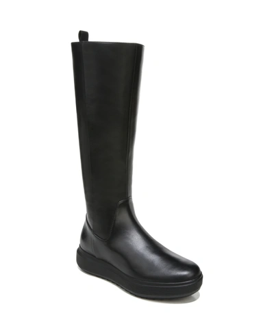 Shop Naturalizer Torence High Shaft Boots Women's Shoes In Black Leather