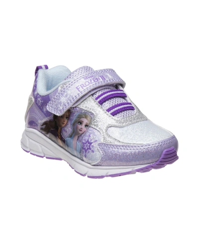 Shop Disney Little Girls Frozen Ii Sneakers In Purple