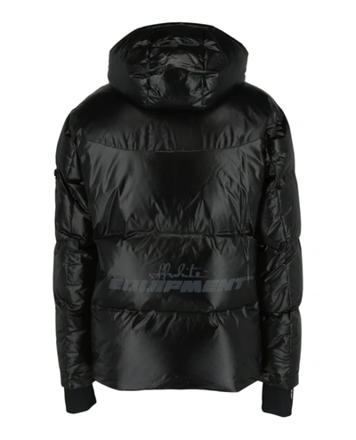 Shop Off-white Ski Puffer Jacket In Black/black