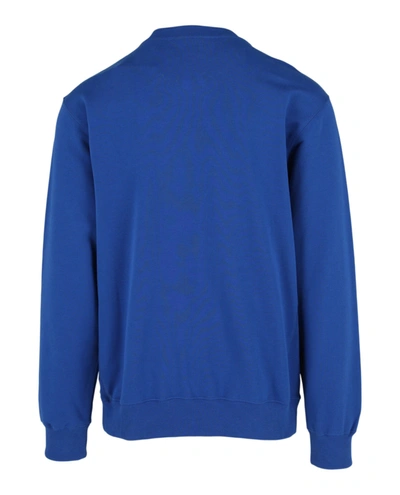 Shop Opening Ceremony Embroidered Logo Sweatshirt In Blue