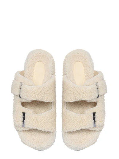 Shop Alexander Mcqueen Women's White Other Materials Sandals
