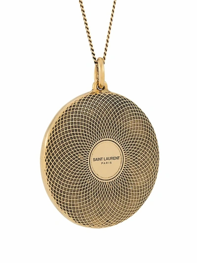 Shop Saint Laurent Women's Gold Metal Necklace