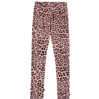 Shop Molo Rose Jaguar Niki Leggings In Pink
