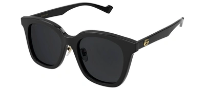 Gucci Grey Sport Ladies Sunglasses Gg1000sk 001 55 In Grey