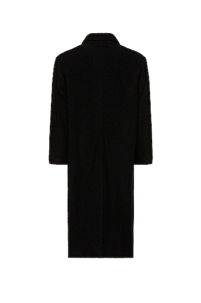 Shop Fear Of God The Overcoat In Black
