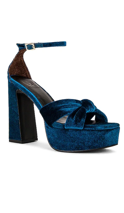 House Of Harlow 1960 X Revolve Jin Platform In Teal