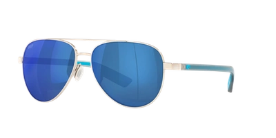 Shop Costa Unisex Sunglass 6s4002 Peli In Blue Mirror