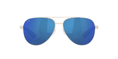 Costa Unisex Sunglass 6s4002 Peli In Blue Mirror
