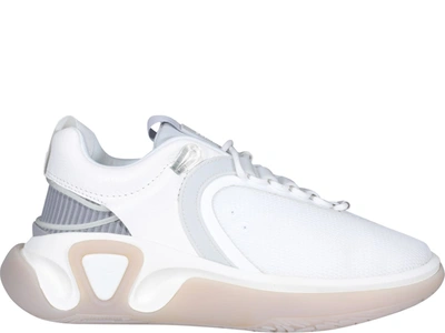 Shop Balmain B-runner Sneakers In White