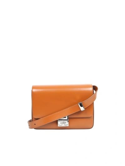 Shop Givenchy 4g Medium Bag In Brown