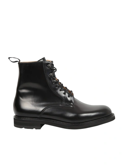 Shop Church's Wootton Boots In Black