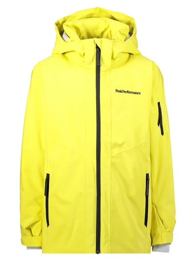 Peak Performance Kids Ski Jacket In Yellow | ModeSens