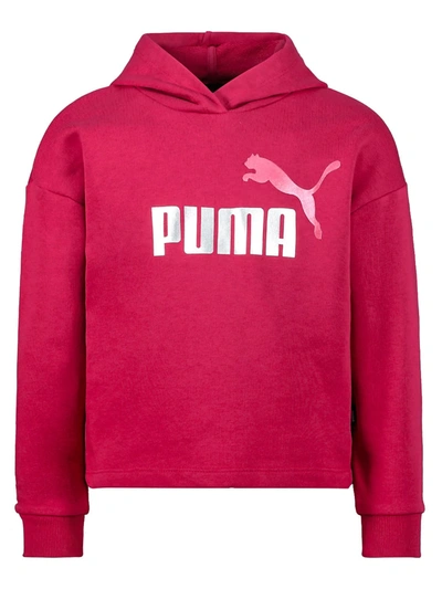 Puma Kids Hoodie For Girls In Rosso | ModeSens