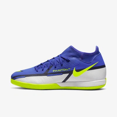 Nike Phantom Gt2 Academy Dynamic Fit Ic Indoor/court Soccer Shoes In  Sapphire,grey Fog,blue Void,volt | ModeSens