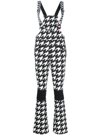 Shop Perfect Moment Isola Houndstooth Jumpsuit In Black