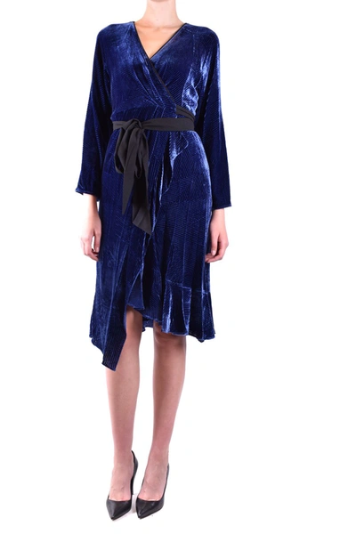 Shop Diane Von Furstenberg Dresses In Navy