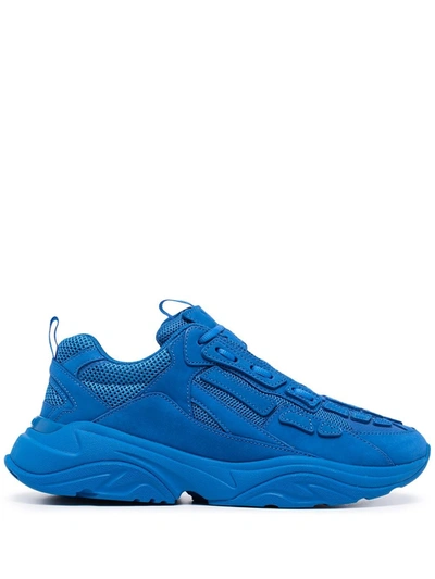 Shop Amiri Skel-top Low-top Sneakers In Blau