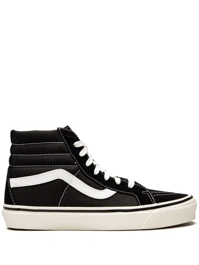 Shop Vans Sk8-hi 38 Dx "black/white" Sneakers
