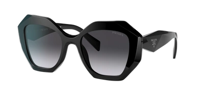 Shop Prada Woman Sunglasses Pr 16wsf In Grey Gradient