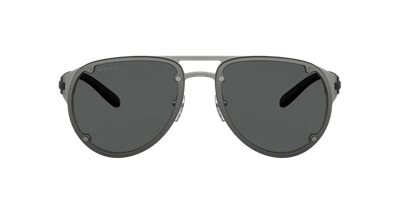 Shop Bvlgari Man Sunglass Bv5056 In Dark Grey