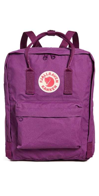 Shop Fjall Raven Kanken Backpack In Royal Purple