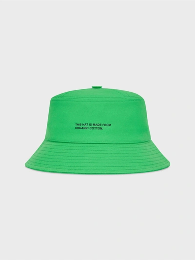 Shop Pangaia Archive Organic Cotton Bucket Hat — Jade Green M
