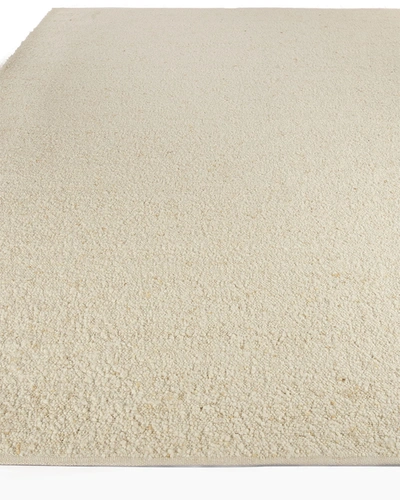 Exquisite Rugs Maya Handmade Wool Rug, 10' X 14' In Ivory
