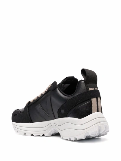 Shop Rick Owens + Veja Hiking-style Low-top Sneakers In Black