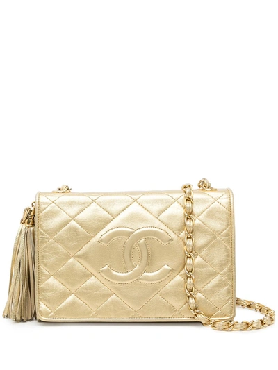 CHANEL Pre-Owned 1990s diamond-quilted Shoulder Bag - Farfetch