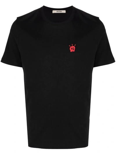 Zadig & Voltaire Tommy Skull T-shirt In Black