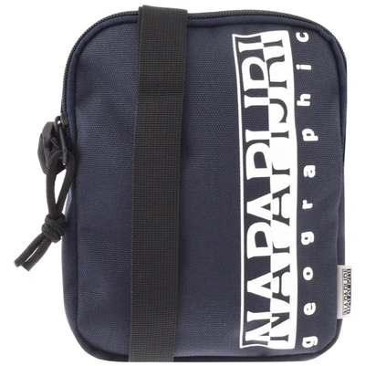 Shop Napapijri Happy Cross Shoulder Bag Navy