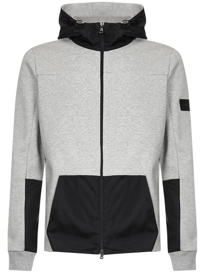 Shop Low Brand Sweatshirt In Grey