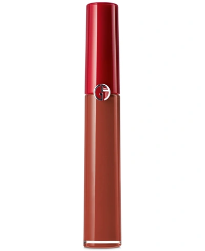 Shop Giorgio Armani Armani Beauty Lip Maestro Liquid Matte Lipstick In Terra