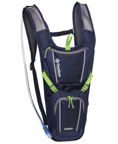 Shop Outdoor Products Heights H2o Hydration Backpack In Blue