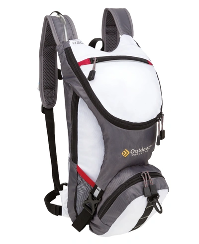 Outdoor Products Ripcord Hydration Backpack In White | ModeSens