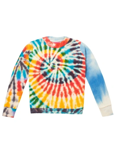 Shop The Elder Statesman Mordechai Tie-dye Mash Sweatshirt In Multicolor