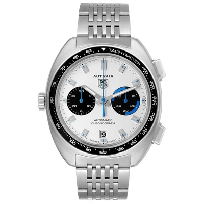 Shop Tag Heuer Autavia Automatic Chronograph Steel Mens Watch Cy2110 In Not Applicable