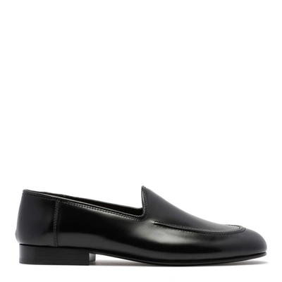Shop The Row Garcon Penny Loafers In Black