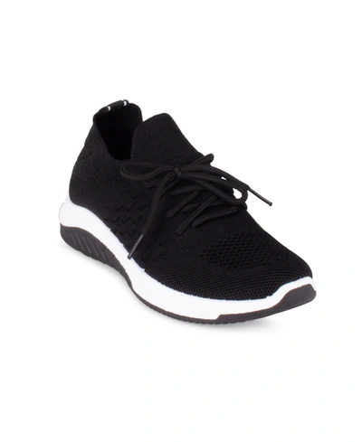 Shop Danskin Women's Free Lace-up Sneaker In Black